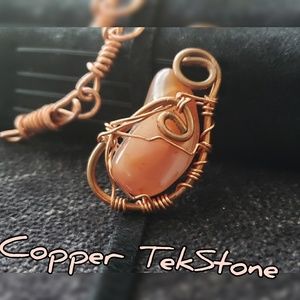 SOLD❤❤TEKSTONE Carnelian Pendant